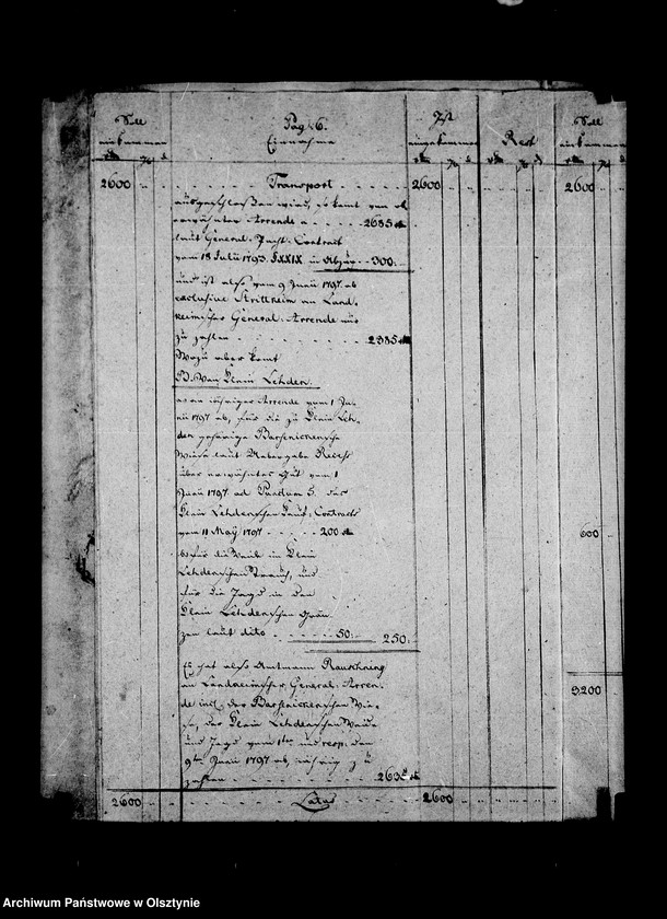 image.from.unit.number "Zehnte Jahres- Rechnung über Einnahme u. Ausgabe der Güter Landkeim"