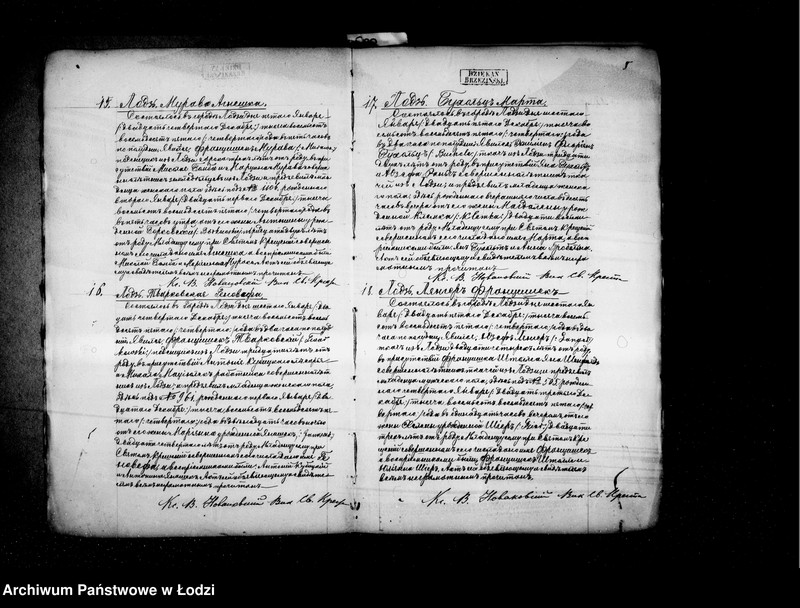 Obraz 8 z jednostki "Akta urodzeń"