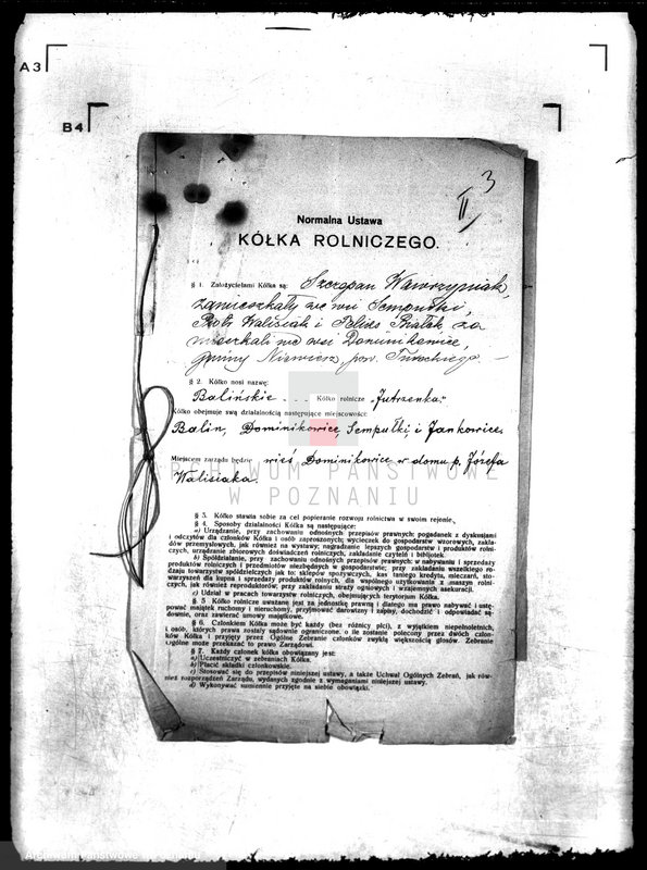 Obraz 7 z jednostki "/Kółko Rolnicze/ sprawy organizacyjne"