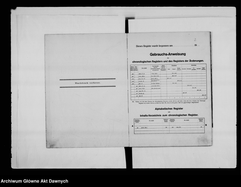image.from.unit.number "Gmina Rożyszcze; Wołyń (gub., zabór rosyjski). Gemeinde - Register für die Baptisten - Gemeinde [Rejestr alfabetyczno - chronologiczny baptystów z gminy Rożyszcze]."