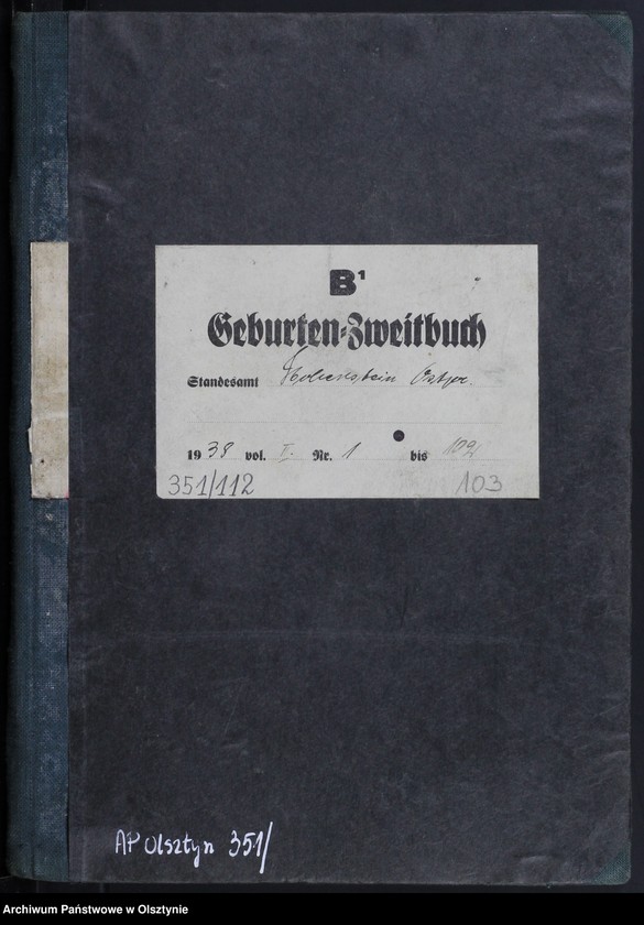 image.from.unit.number "Geburtenbuch-Zweitbuch Tom II,Nr 1 - 102"