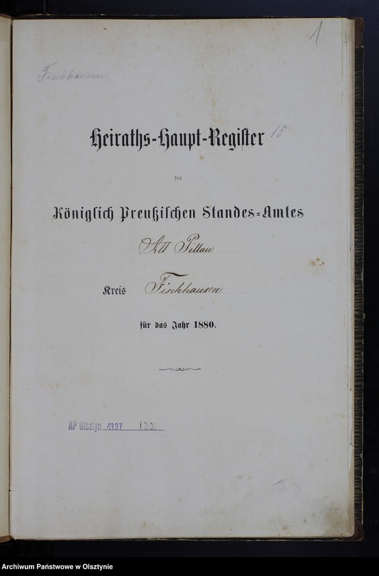 image.from.unit.number "Heiraths-Haupt-Register Nr 1 - 28"