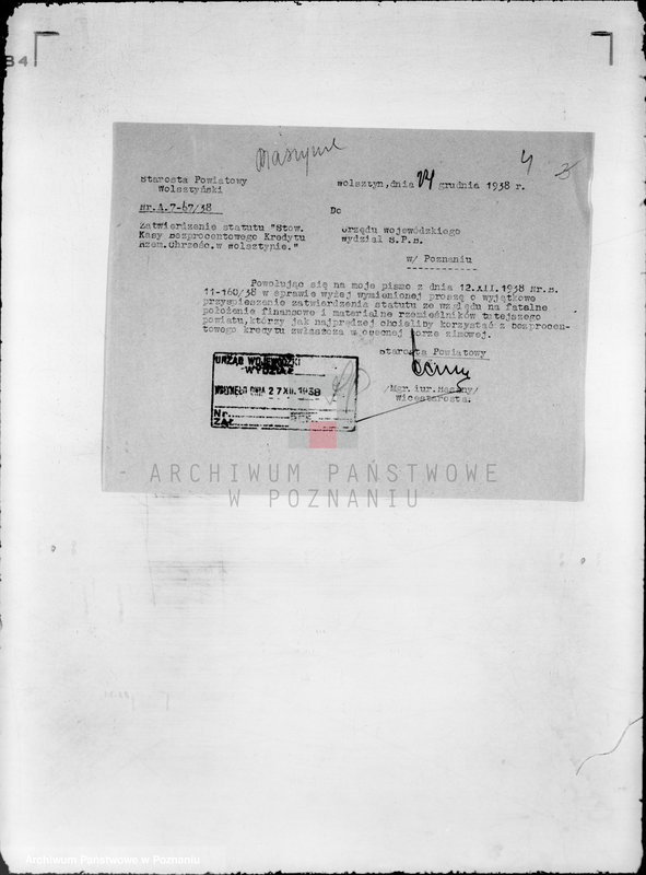 image.from.unit.number "/ Kasa Bezprocentowego Kredytu Rzemiosła Chrześcijańskiego w Wolsztynie/"