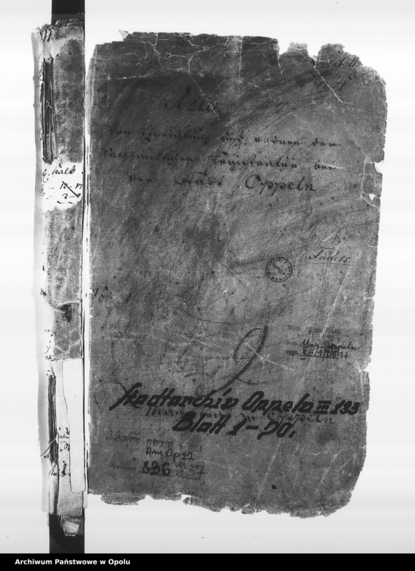 Obraz 4 z jednostki "[Korespondencja dotycząca spraw muzealnych i bibliotecznych: korzystania z archiwaliów, zwiedzania muzeum, kradzieży eksponatów, wykopaliska]"