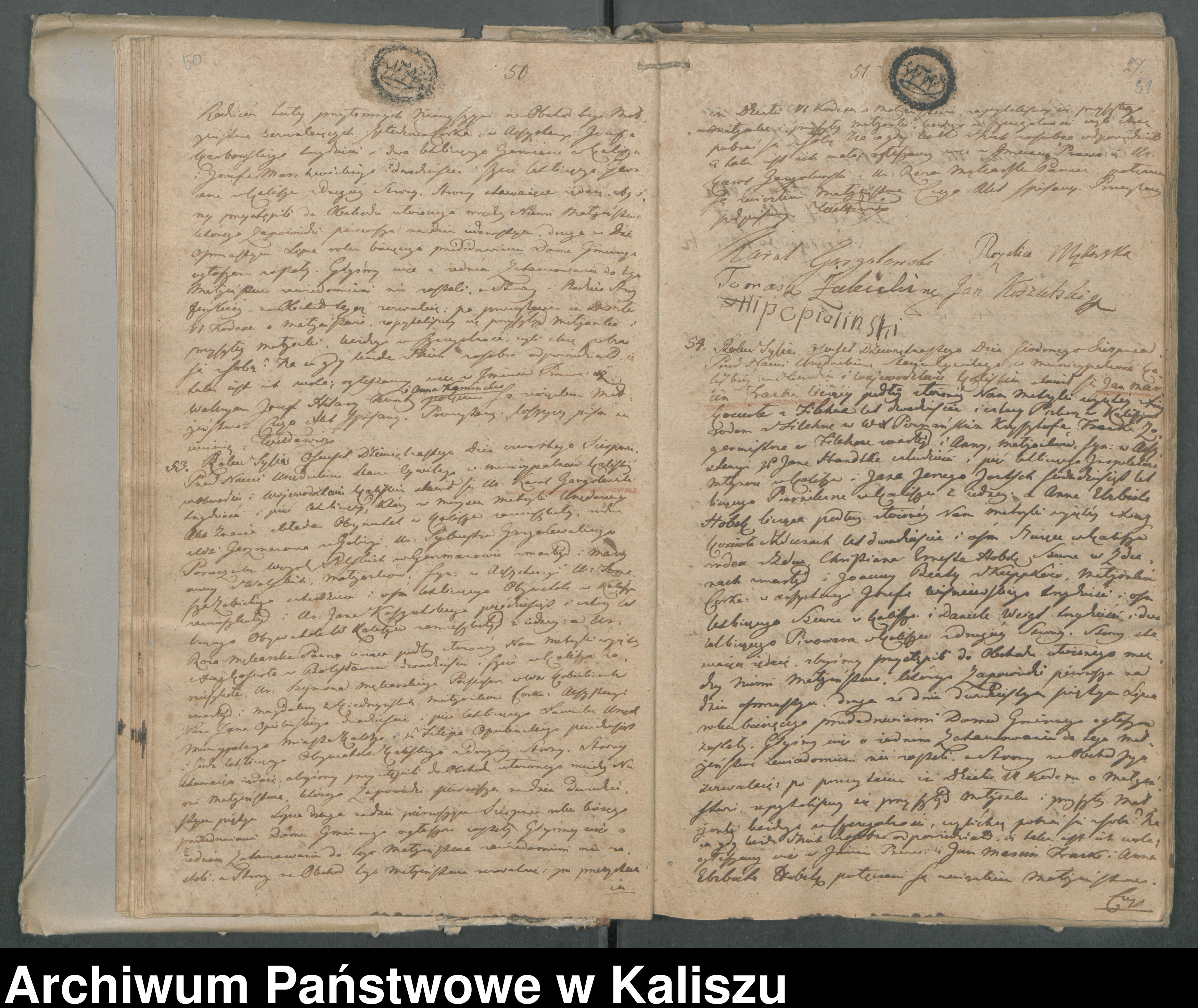 Skan z jednostki: Akta małżeństw