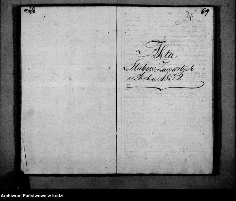 image.from.unit.number "Księga Akt Stanu Cywilnego Wyznania Mojżeszowego Urodzenia, Małżeństwa, Smierci w parafii Bełchatow w Powiecie Piotrkowskim Wojewodztwie Kali[skim] na Rok 1832"