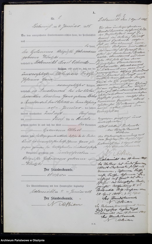 image.from.unit.number "Geburts-Neben-Register Nr 1 - 111"