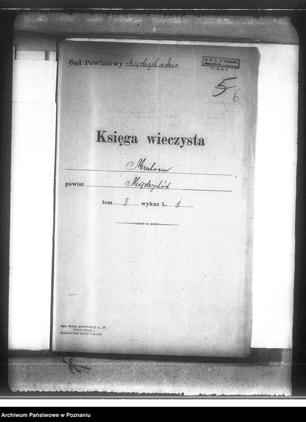 Obraz 10 z jednostki "Wyłączenie z art.. 4/5 ustawy o wykonaniu reformy rolnej z majątku Muchocin powiatu międzychodzkiego"