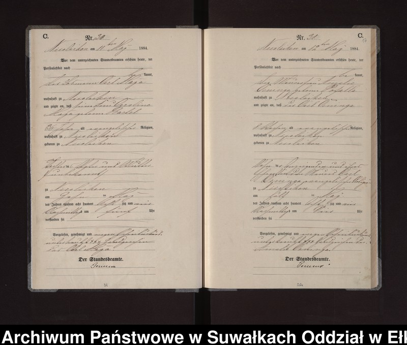 image.from.unit.number "Sterbe-Haupt-Register des Königlichen Preussischen Standes-Amtes Stadt Nicolaiken Kreis Sensburg"
