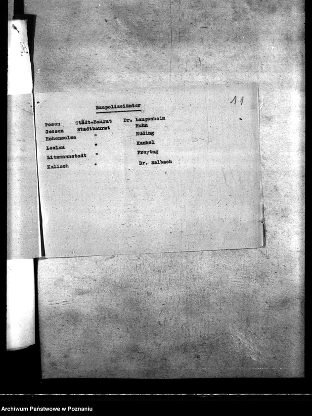 Obraz 16 z jednostki "Zulassung neuer Bauweisen. Lahmbauten. Polizeiliche Bestimmungen. Heizungsanlagen. Bombenschaden."