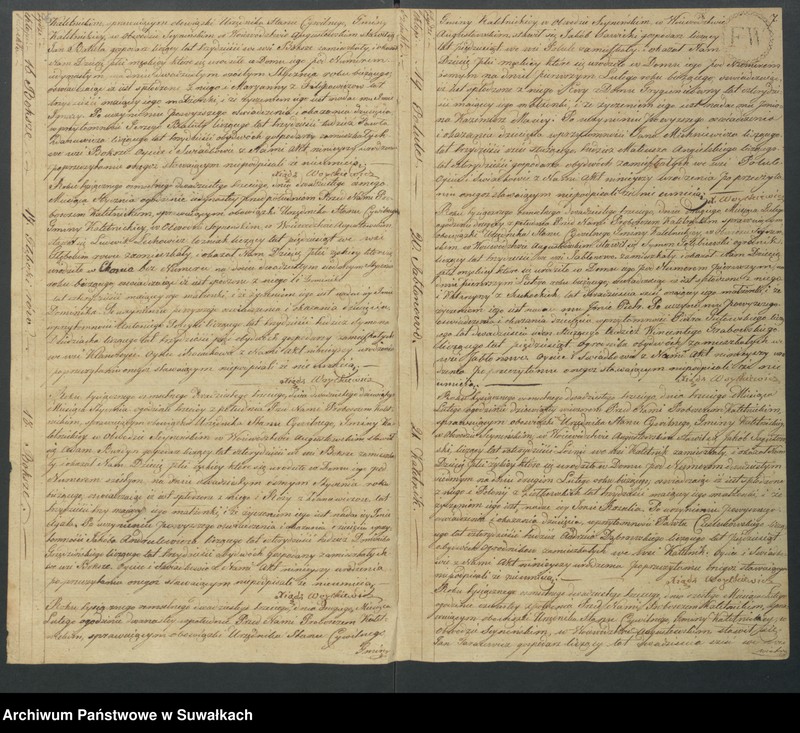 Obraz 6 z jednostki "Akta Urodzenia Stanu Cywilnego Gminy Kaletnickiey, od 1-go dnia Stycznia do ostatniego dnia Grudnia Roku 1823"