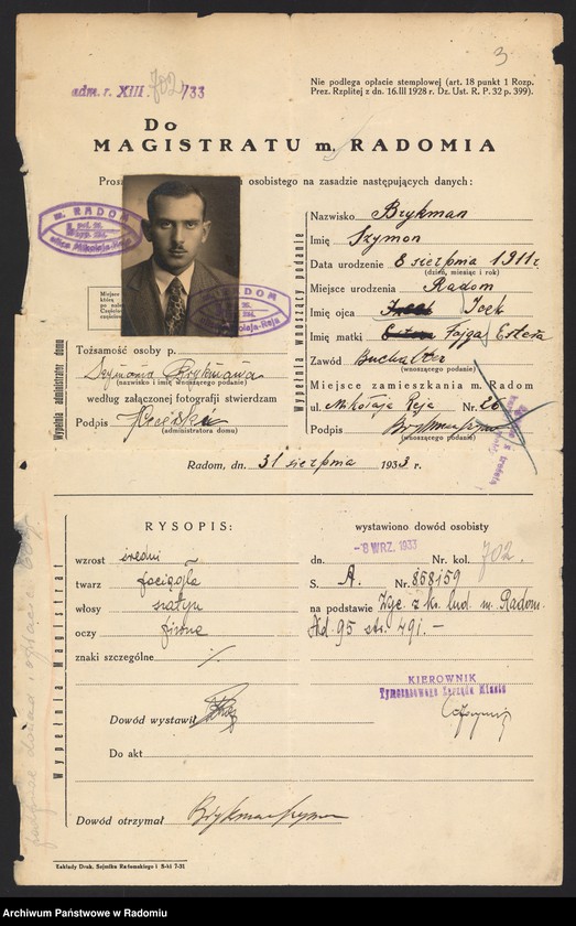 Obraz 5 z jednostki "O dowodach osobistych nr 701-800"