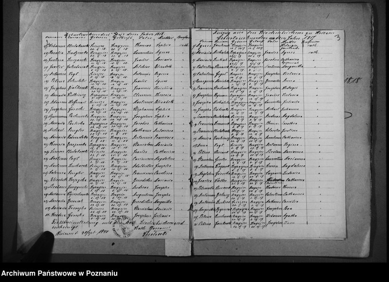 image.from.unit.number "Duplikat der Geburtsregister, Heiratsurkunde u. Gestorbenen"