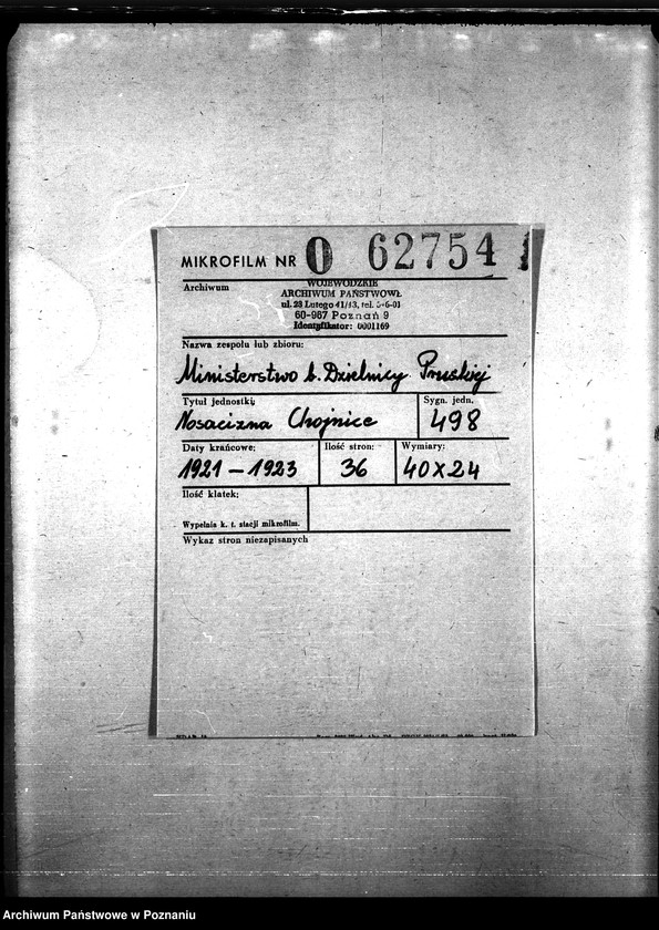 Obraz 2 z jednostki "Nosacizna - Chojnice"