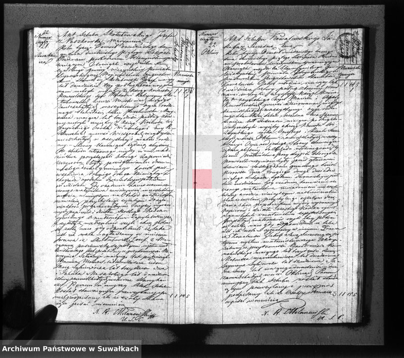 image.from.unit.number "Akta zaślubionych gminy wiżańskiey obwodu seyneńskiego, w województwie augustowskim od dnia 1-go stycznia do dnia ostatniego grudnia 1823 roku"