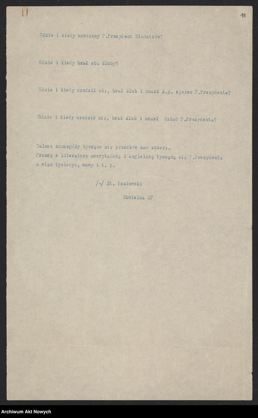 image.from.unit.number "Artykuły słowników biograficznych i encyklopedii. Korespondencja dla ustalenia danych biograficznych I. J. Paderewskiego"