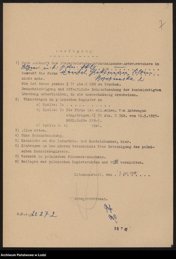 Obraz 9 z jednostki "Mendel Gliksman- drobna sprzedaż owoców i warzyw"