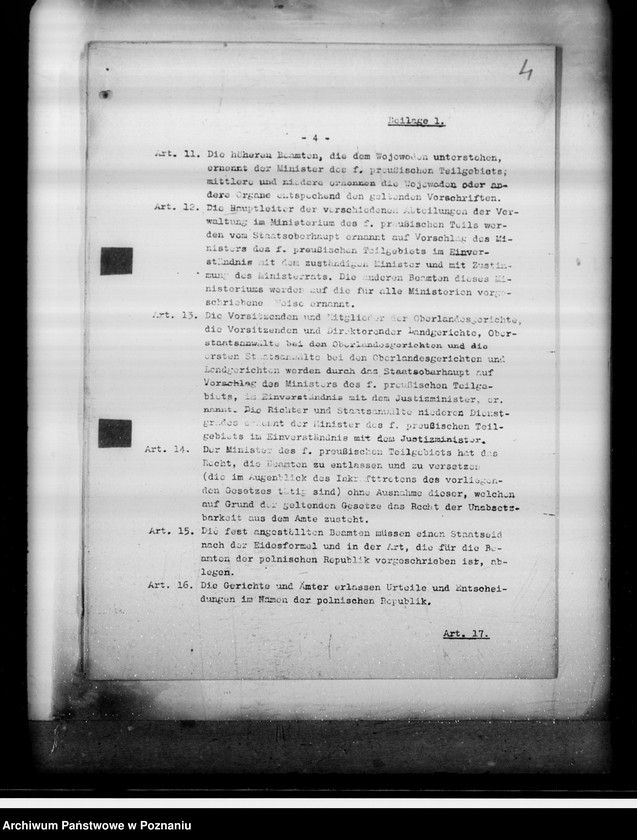 Obraz 8 z jednostki "Niemieckie tłumaczenia polskiej ustawy o tymczasowej organizacji byłej dzielnicy pruskiej"