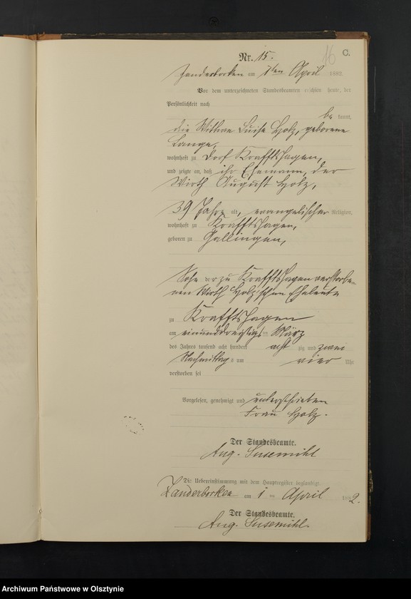 image.from.unit.number "Sterbe-Neben-Register Nr 1 - 57"