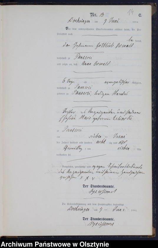 image.from.unit.number "Sterbe-Neben-Register Nr 1 - 42"