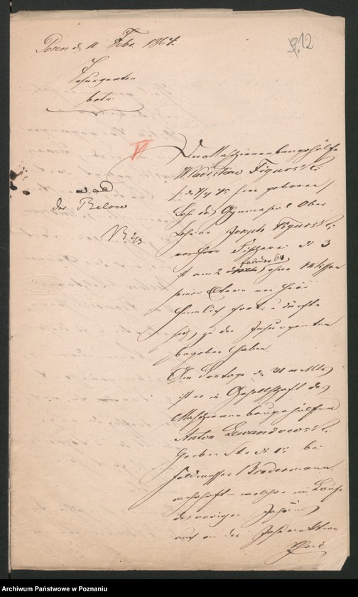 Obraz 15 z jednostki "A. betr. den Graveur Friedrich Wilhelm Below"