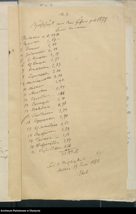 image.from.unit.number "Beläge zur Kirchspiels Schulkassen Rechnung"