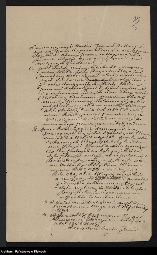 image.from.unit.number "Wiśniowa. Kupno tychże dóbr"