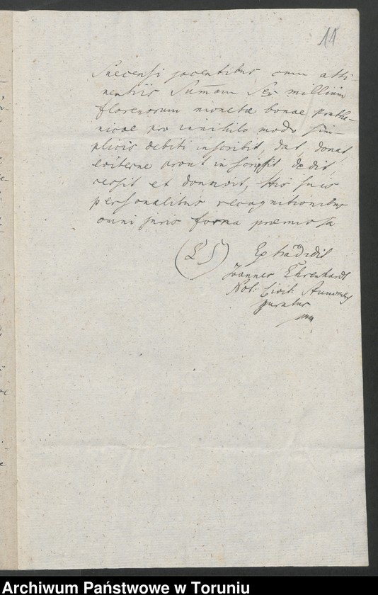 image.from.unit.number "Konstanty Kruszyński - akta rodzinne: zapisy majątkowe, kontrakt majątkowy między Konstantym Kruszyńskim a jego żoną Ludwiką z Wilkrzyckich podział majątku między rodziną Wilkrzyckich, testament Konstantego Kruszyńskiego z 1796, legat na rzecz służby i testament Konstantego Kruszyńskiego z 2.VII.1817, spisy majątku stanowiącego posag córek K. Kruszyńskiego"