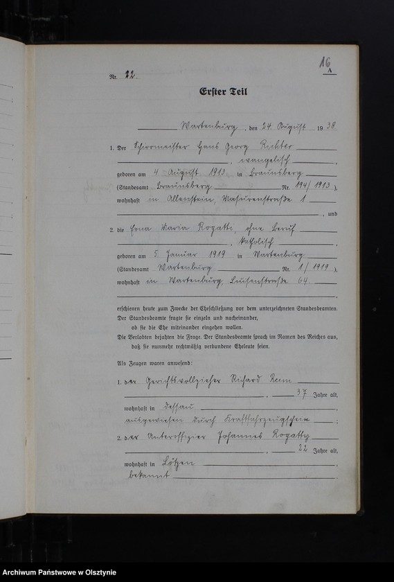 image.from.unit.number "Heirats-Haupt-Register Tom II, Nr 17 - 43"