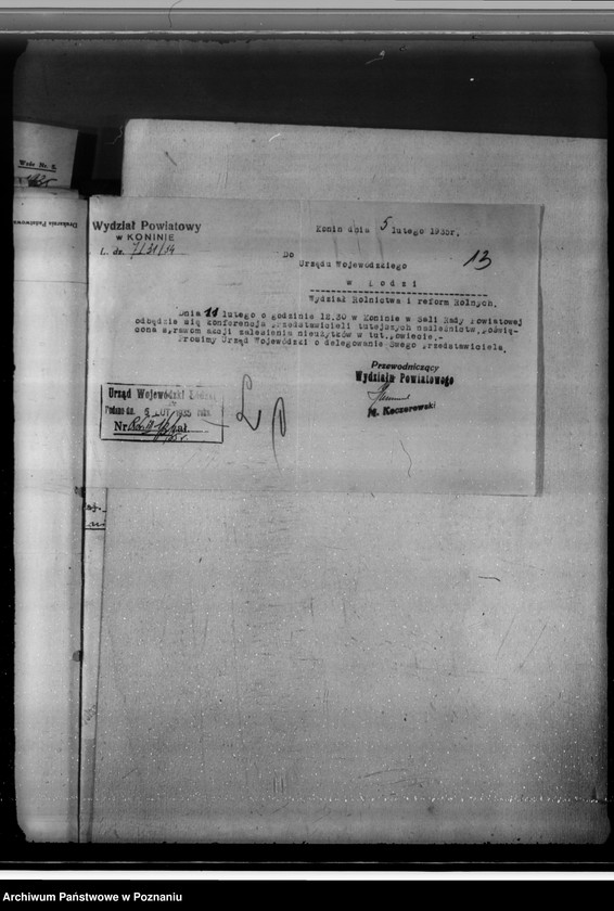 Obraz 18 z jednostki "Akta sprawy zalesienia nieużytków w powiecie konińskim"