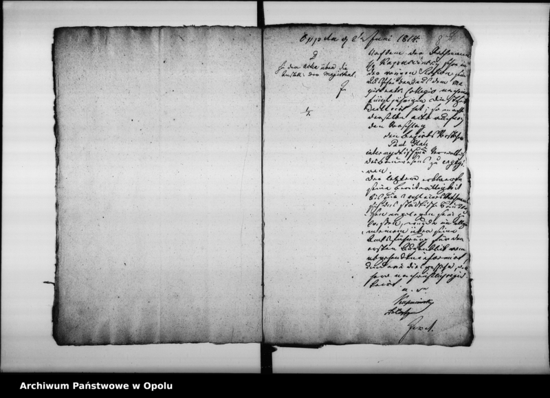 Obraz 9 z jednostki "Akta betreffend die Wahl der Stadtverordneten und Rathmänner für das Jahr 1814-15"