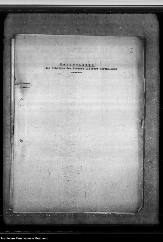 Obraz 14 z jednostki "Meldunki o długach gminnych z poszczególnych powiatów"