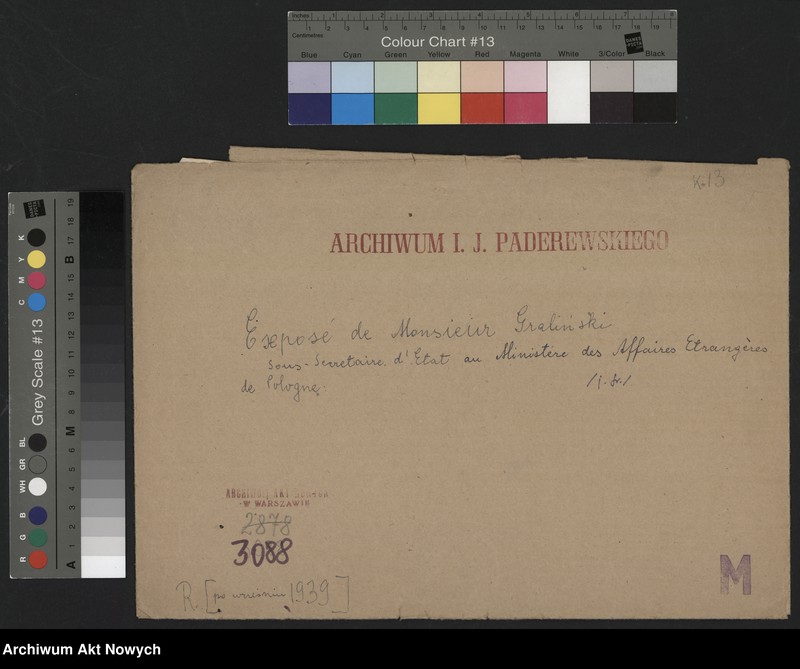 image.from.unit.number "Exposé de Monsieur Graliński, sous - secretaire d