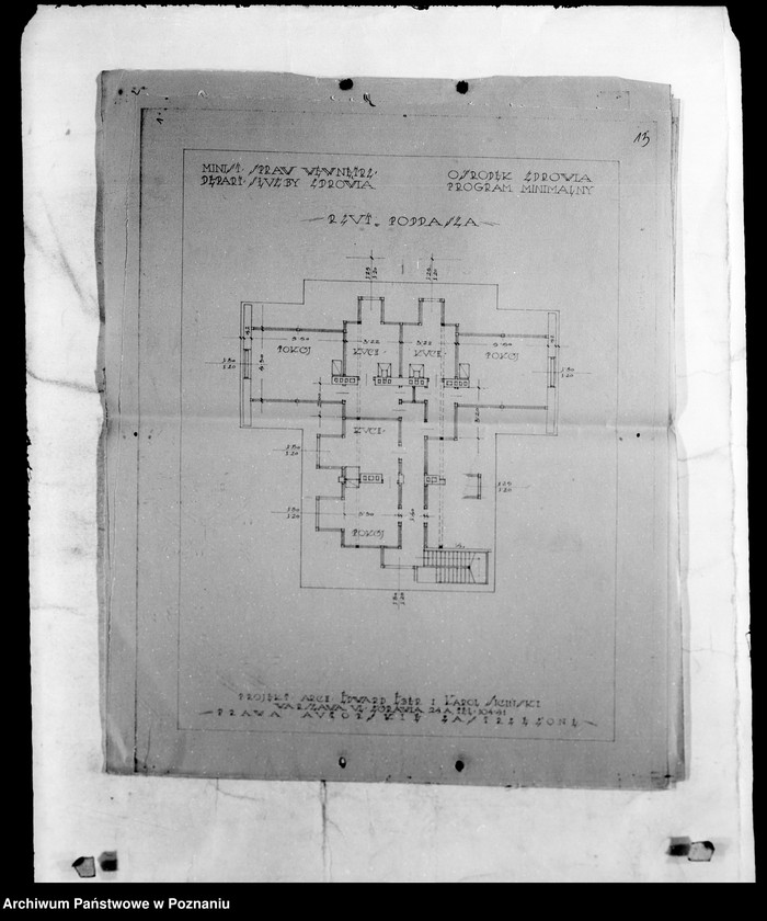 Obraz 16 z jednostki "/Kosztorys na budowę ośrodka zdrowia rozmiarów minimalnych/"