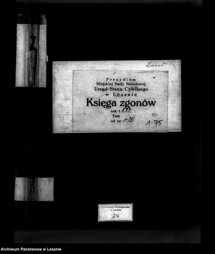 Obraz 2 z jednostki "[Księga zgonów - wieś]"