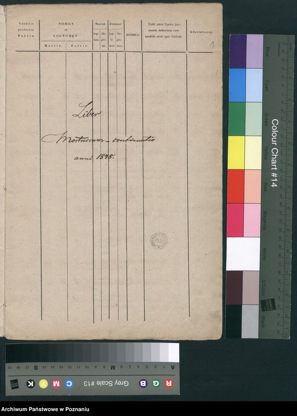 Obraz 3 z jednostki "Księga zgonów"