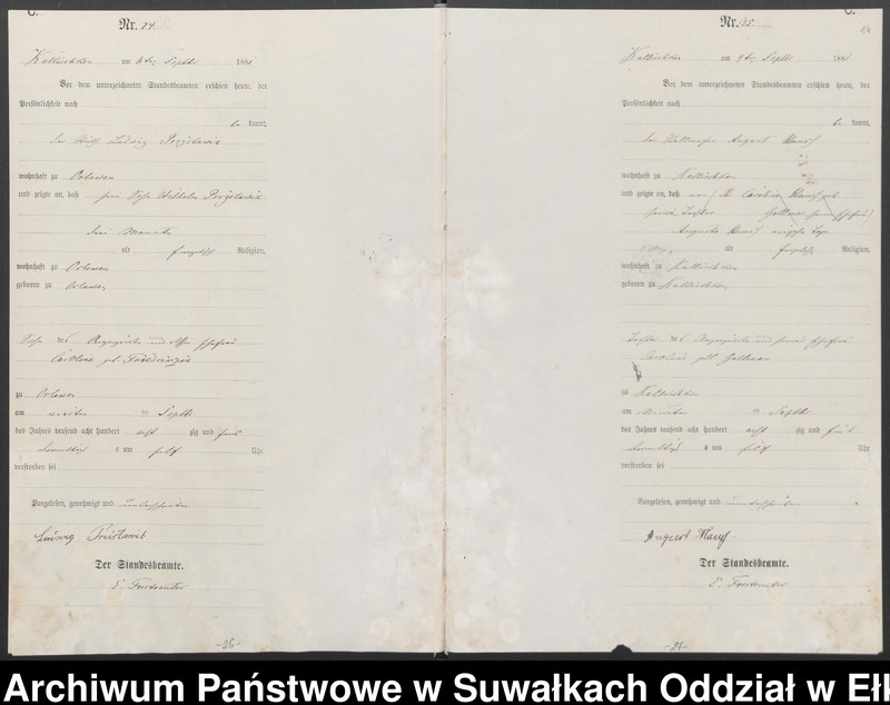 image.from.unit.number "Sterbe-Haupt-Register des Königlich Preussischen Standes-Amtes Kallischken Kreis Johannisburg]"