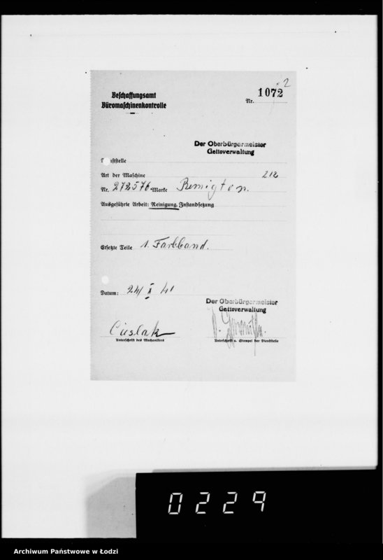 Obraz 6 z jednostki "Reinigung von Büro-Maschinen"