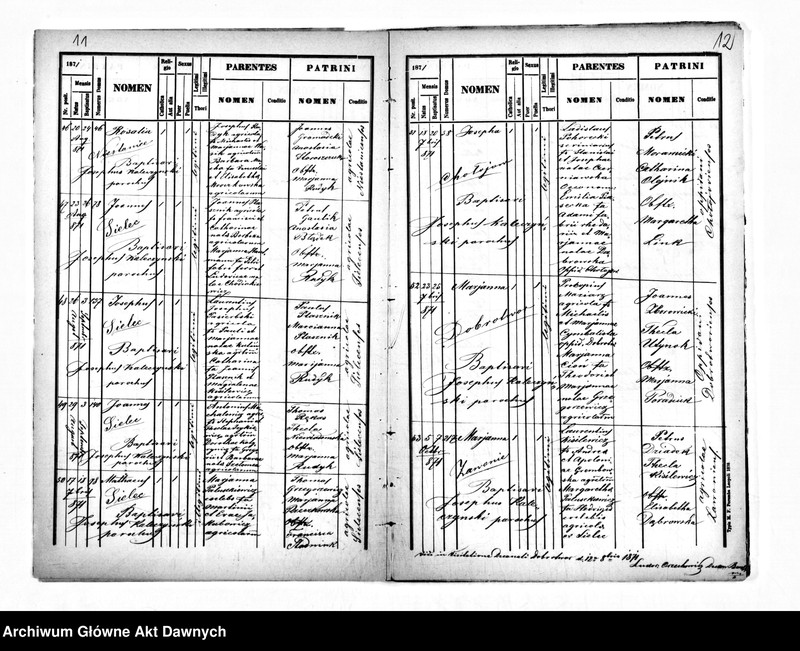 image.from.unit.number "Parafia: Dobrotwór. Dekanat: Busk. Kopie z ksiąg metrykalnych ur., śl., zg. dla miasta Dobrotwór i wsi: Zawonie, Sielec Bieńków, Niestanice, Chołojów."