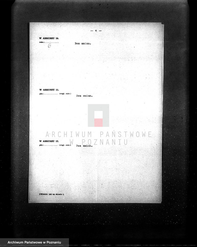 Obraz 10 z jednostki "Kwestionariusz Cegielnia Parowa w Witaszycach pow. jarociński"