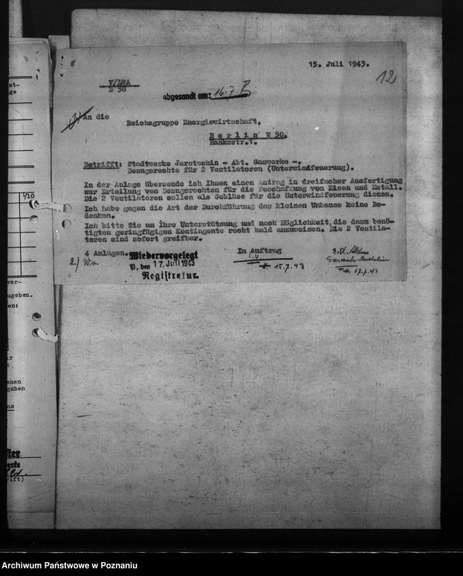 Obraz 18 z jednostki "Stadtwerke - Jarotschin"