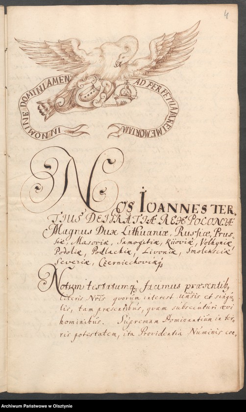 image.from.unit.number "V. [von] Lauson [Johannes Jacobus de Lauson - indygenat]"