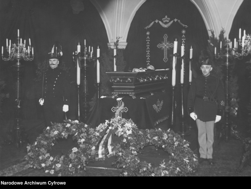 image.from.unit.number "Pogrzeb księcia pszczyńskiego Jana Henryka XV von Hochberg"