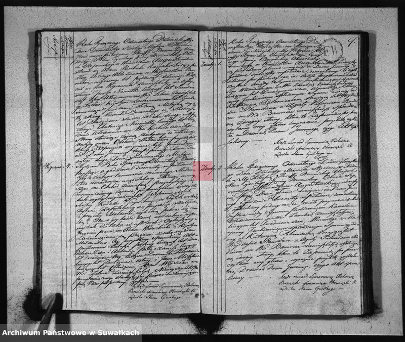image.from.unit.number "Akta Zaślubionych od 1-o Mca Stycznia 1819. Gminy Berznickiey"