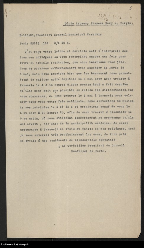 image.from.unit.number "Życzenia, kondolencje…, odznaczenia cudzoziemców"