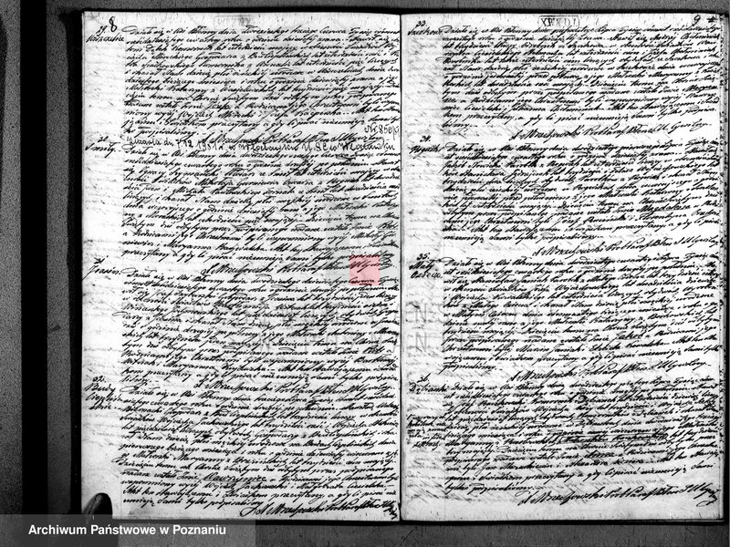 Obraz 6 z jednostki "Duplikat urodzonych, zaślubionych i zgonów"