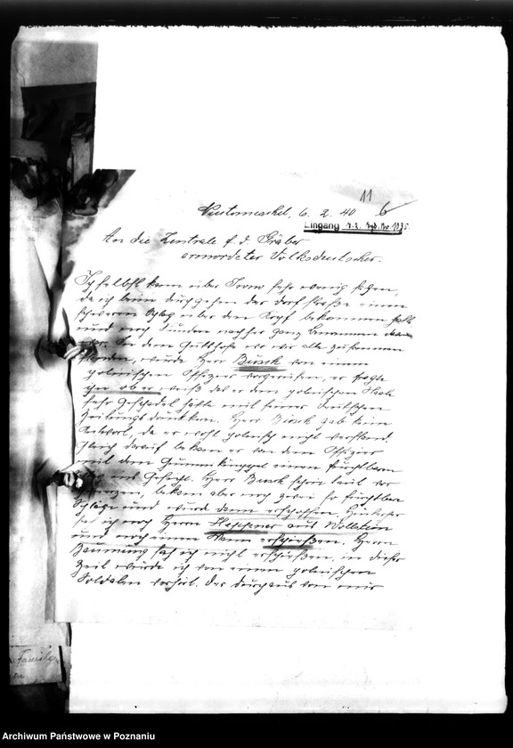 Obraz 17 z jednostki "Allgemeine Verschlepptenberichte. Band I : A - K"