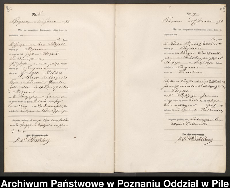 Obraz 7 z jednostki "Księga zgonów"