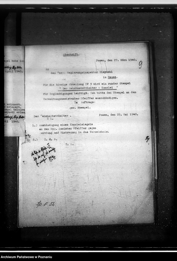 Obraz 13 z jednostki "Przepisy w sprawie pieczątek biurowych i ich zamówienia"