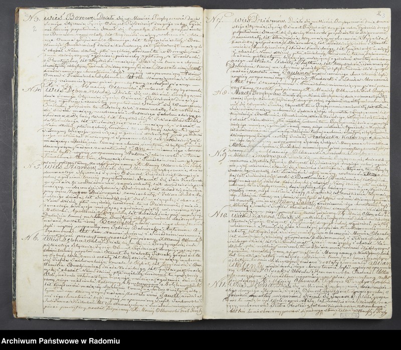 image.from.unit "Duplikat na akta urodzeń, zaślubień i zeyścia w parafii Przybyszew na rok 1852"